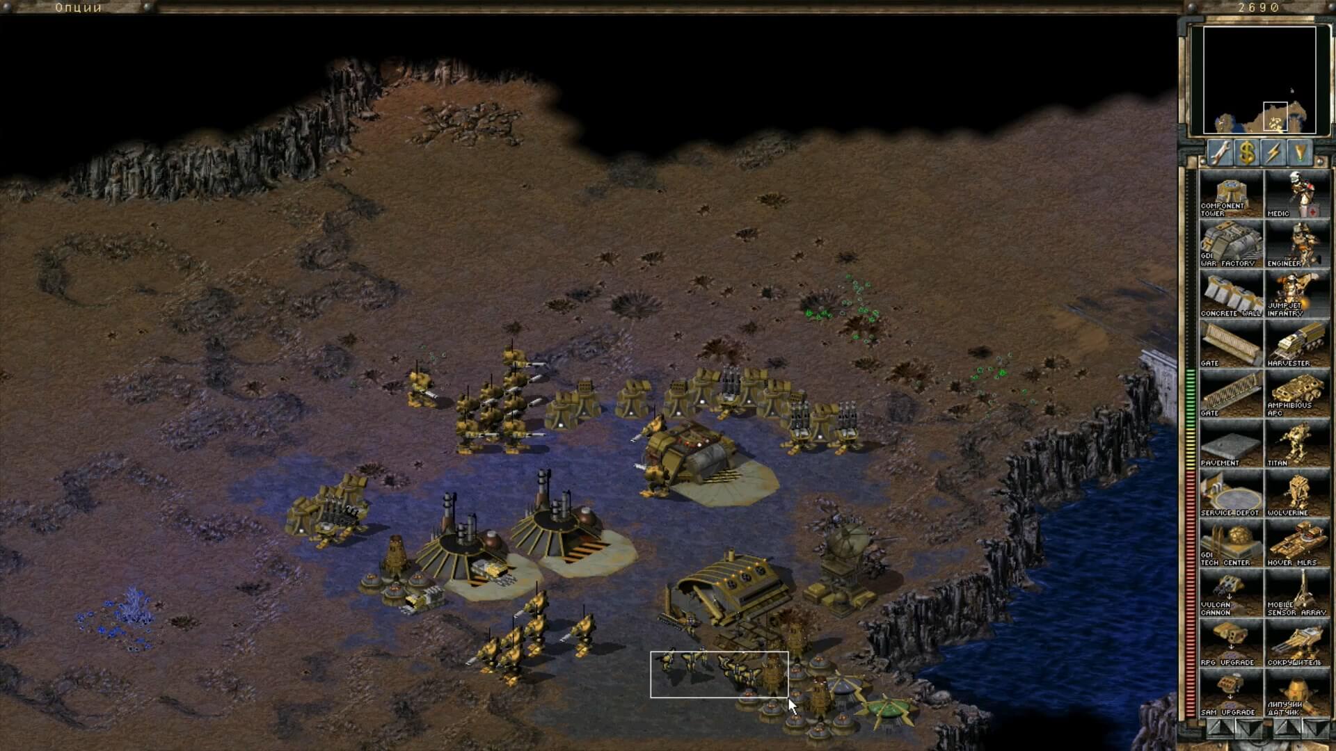 Command & Conquer Tiberian Sun Firestorm - геймплей игры Windows